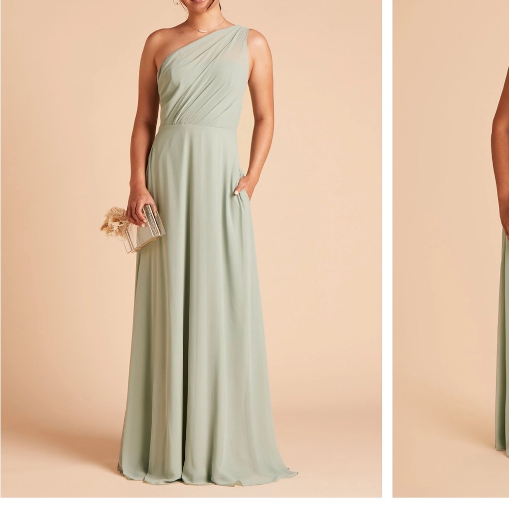 Birdy Grey Kira Bridesmaid Dress Sage Size Small